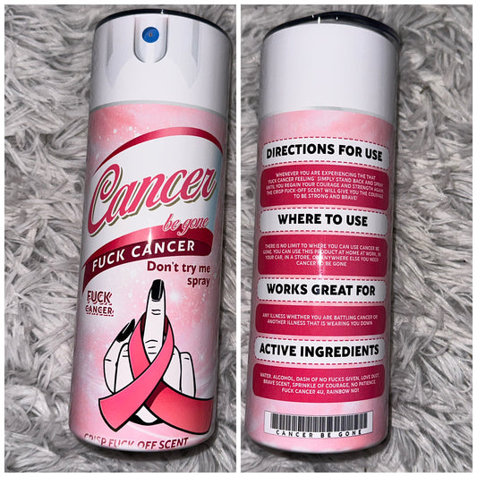 Cancer be gone tumbler