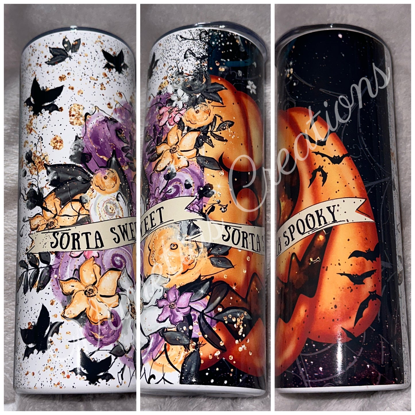 Sorta sweet sorta spooky tumbler