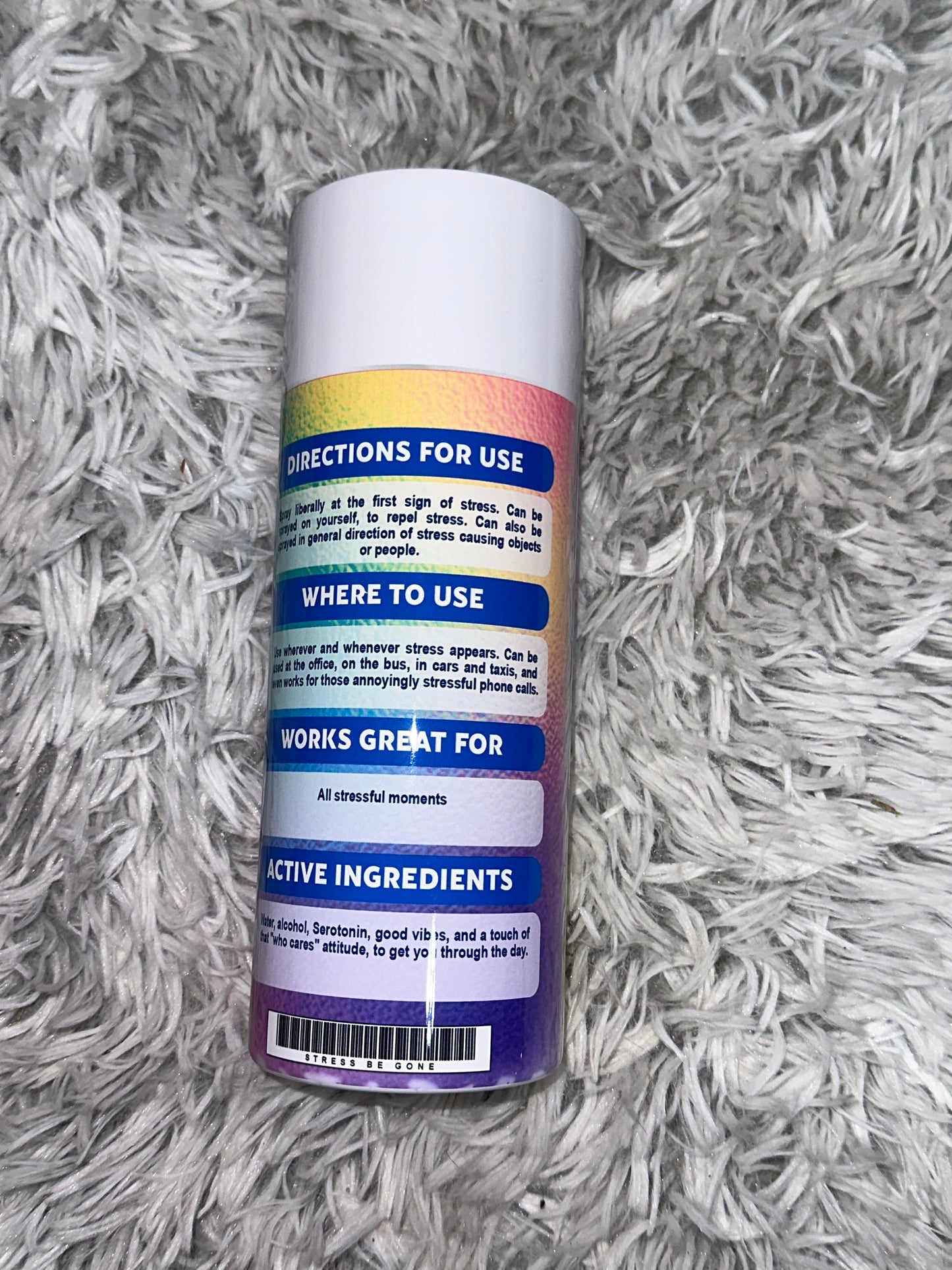 Stress be gone tumbler