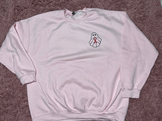 Breast cancer is boo sheet crewneck