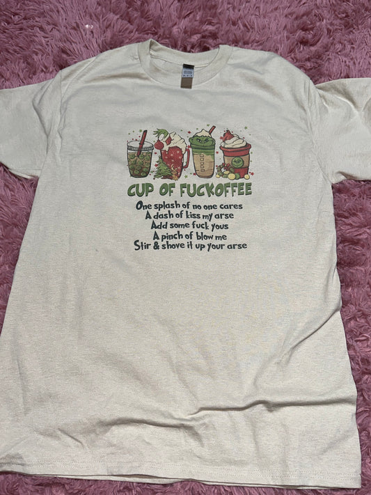 Cup of F-offee shirt