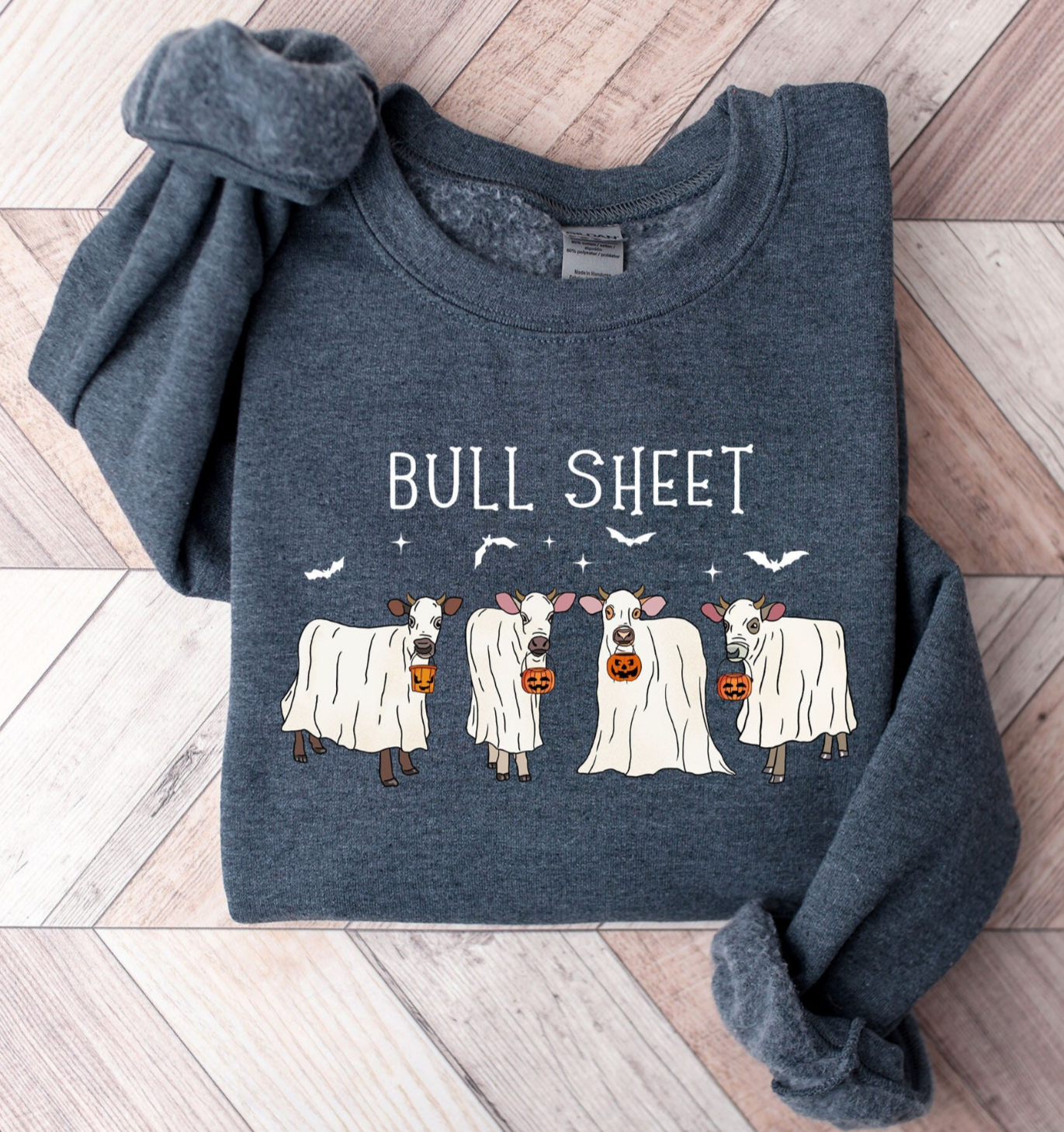 Bull sheet crewneck