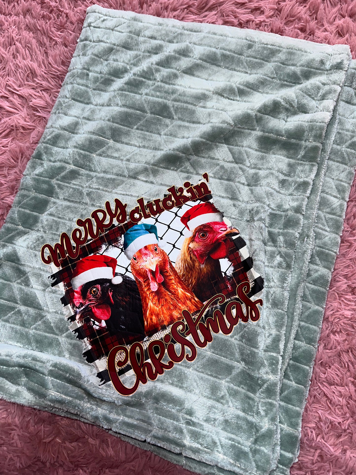 Merry clucking Christmas