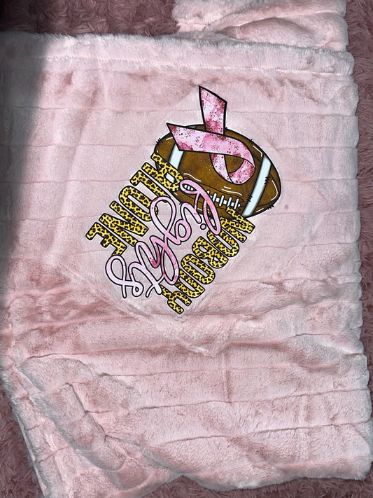 No one fights alone blanket