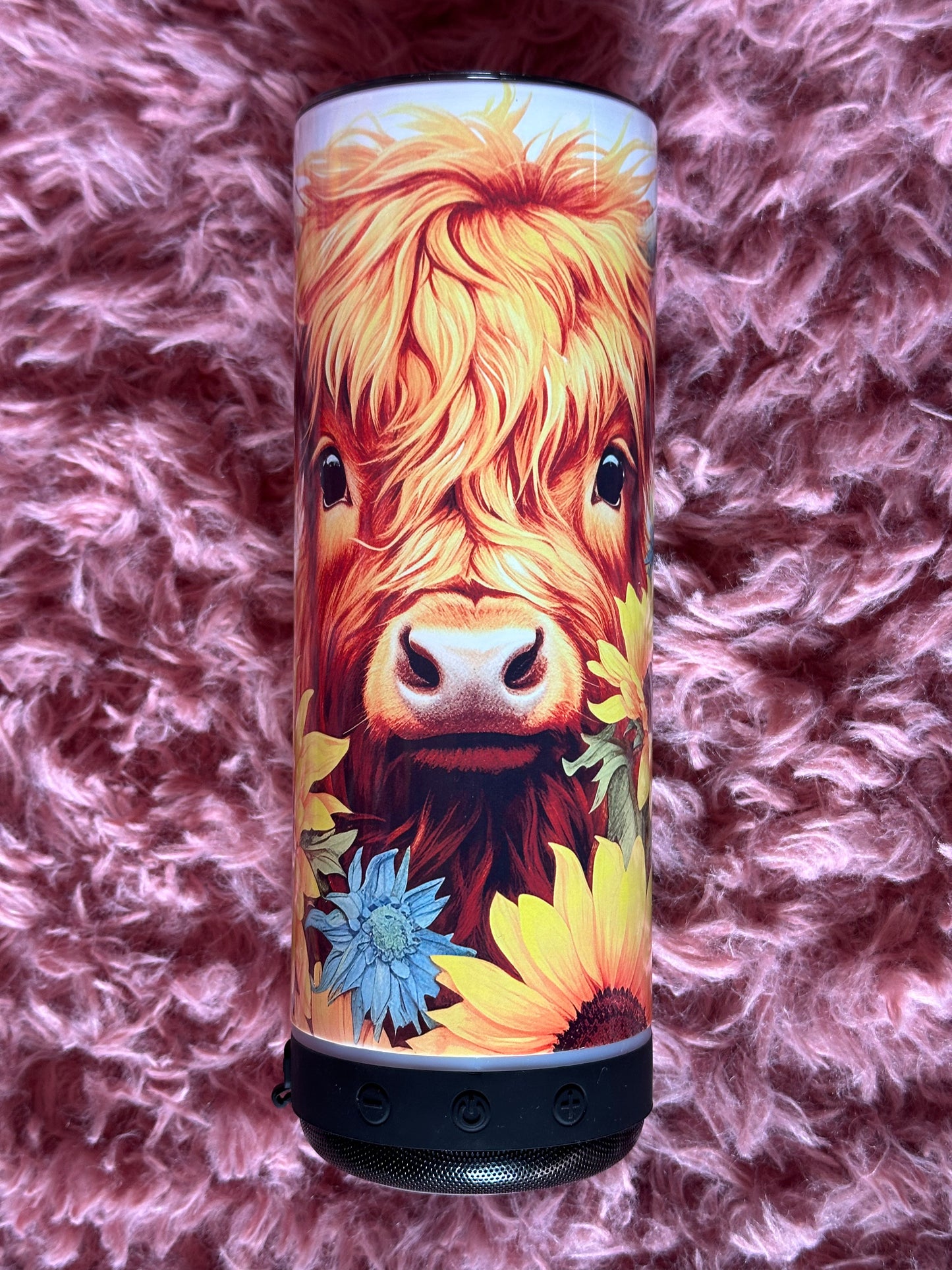 Highland Cow Speaker Tumbler