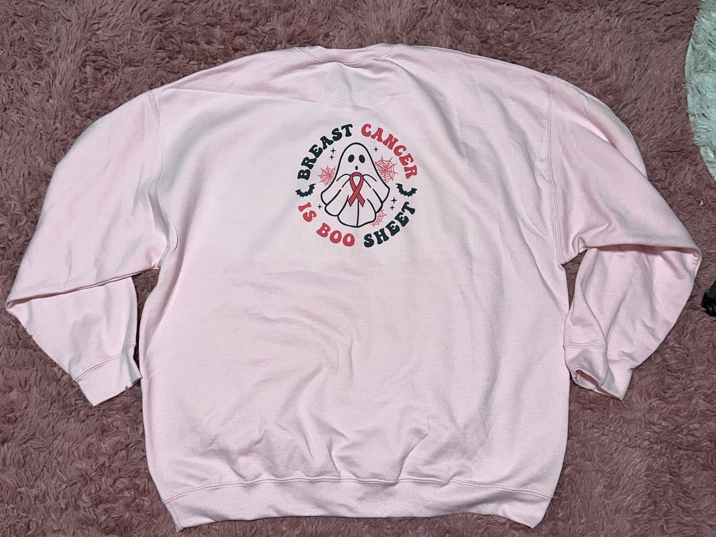 Breast cancer is boo sheet crewneck